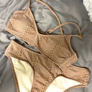 Snakeskin Bikini